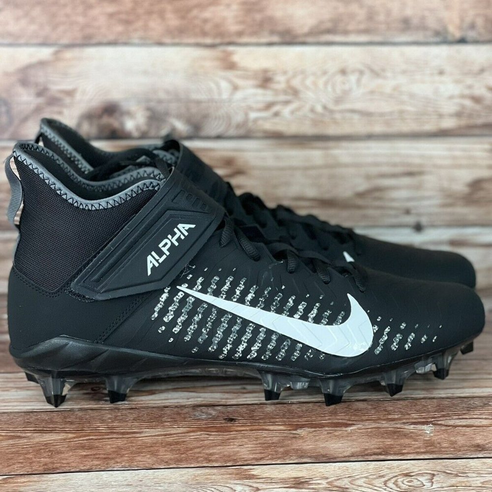 Nike Alpha Menace Pro 2 Mid Football Cleats AQ3209-002 Men's Size 14 No box NEW